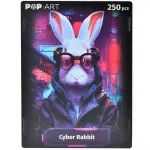 Фигурный пазл "Кибер Кролик" картинка 374200 - МосИгра
